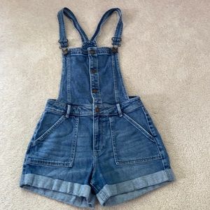 Hollister, Jeans overalls shorts, vintage stretch